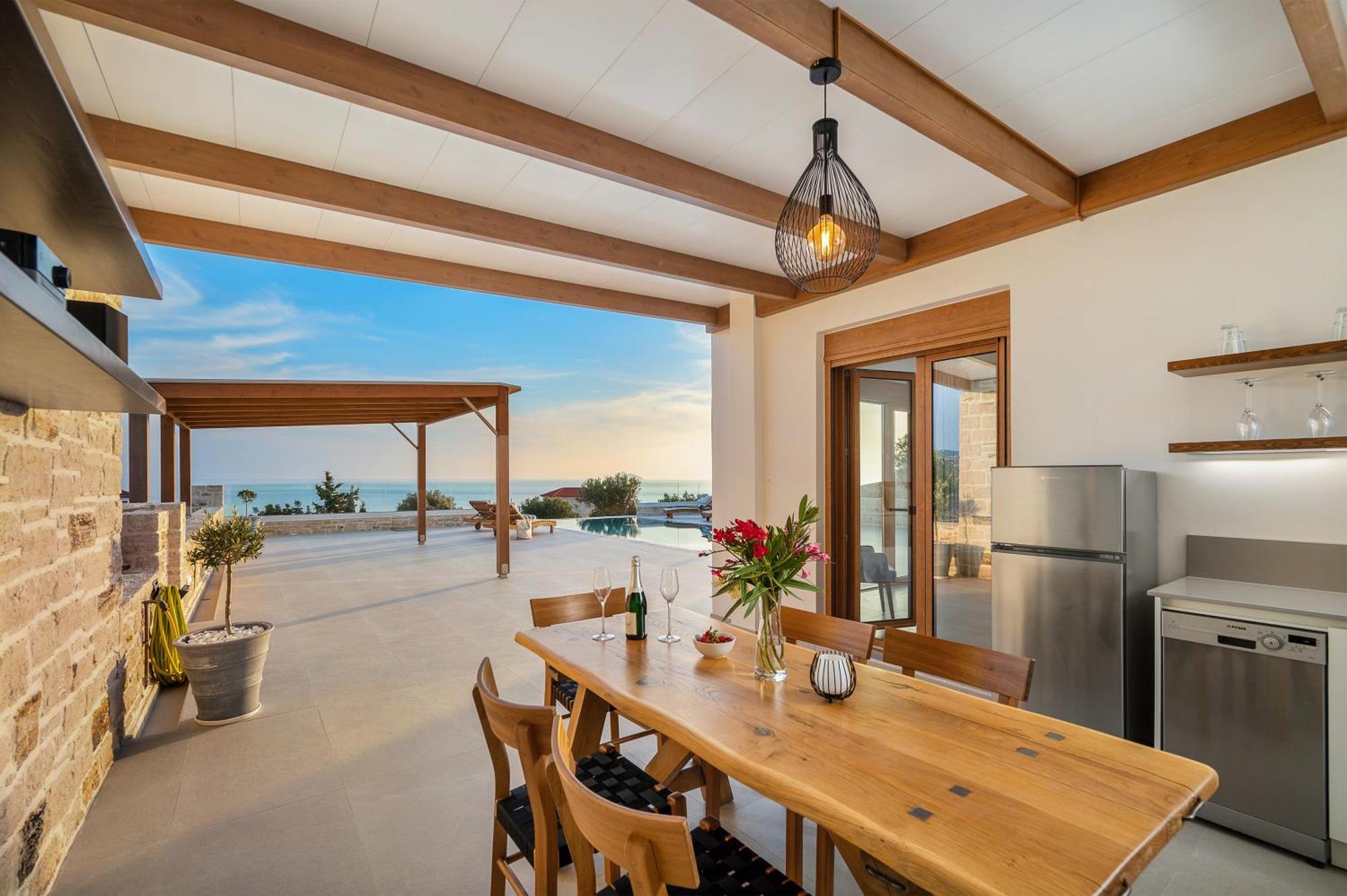 Delfini Villas 1, 2, 3, 4, 5, 6 - Kalamaki Exterior foto
