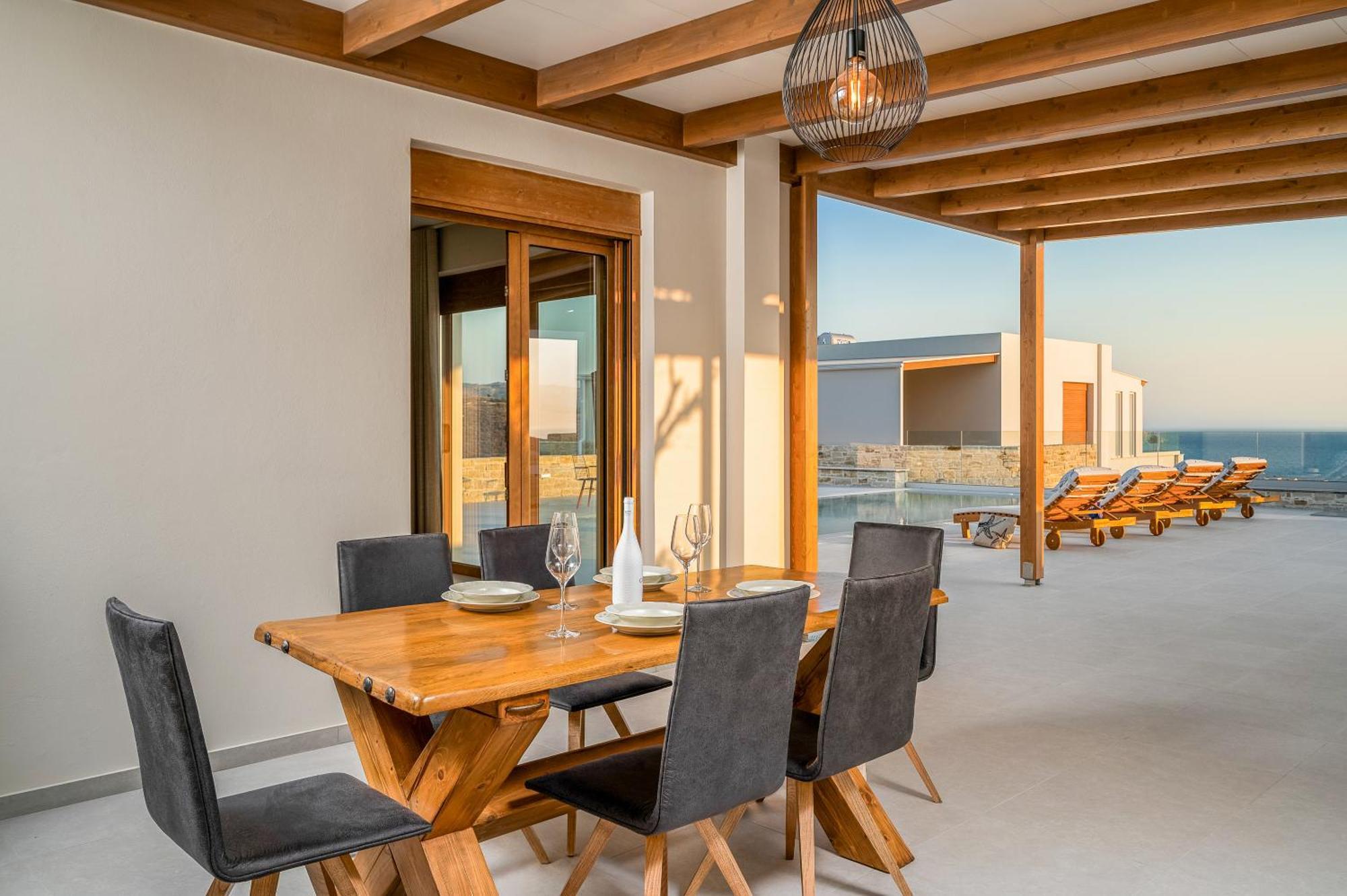 Delfini Villas 1, 2, 3, 4, 5, 6 - Kalamaki Exterior foto