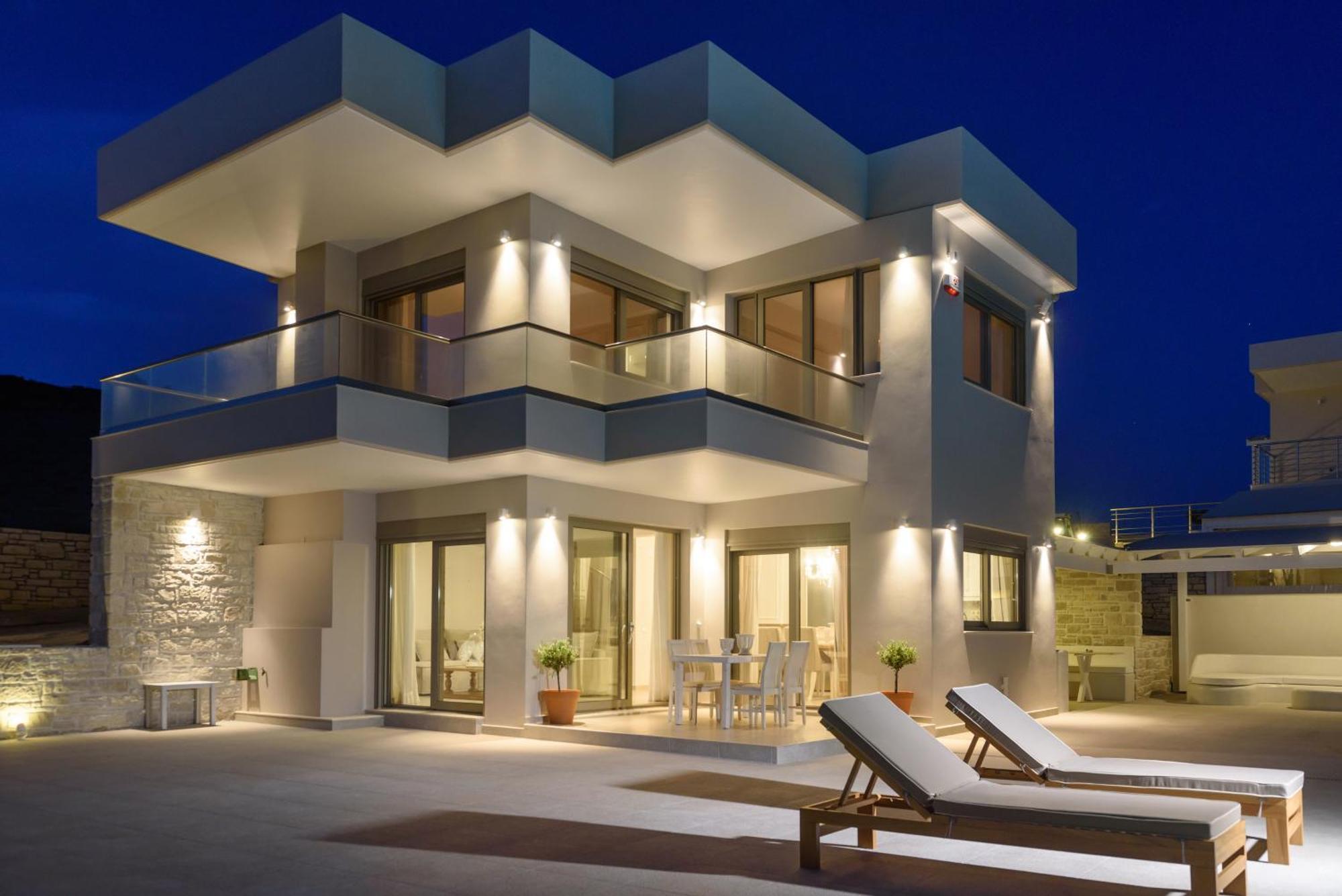 Delfini Villas 1, 2, 3, 4, 5, 6 - Kalamaki Exterior foto